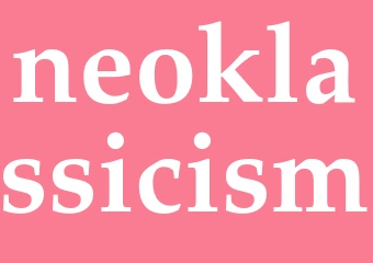 Synonym neoklassicism