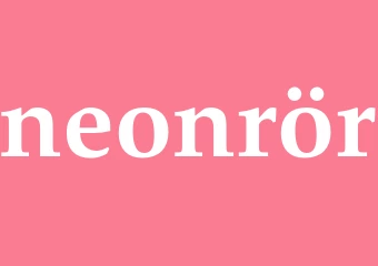 Synonym neonrör