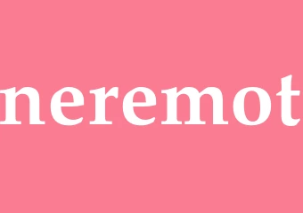 Synonym neremot