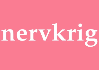 Synonym nervkrig