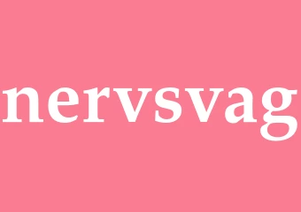 Synonym nervsvag