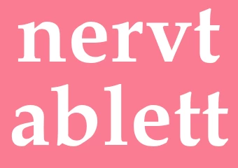 Synonym nervtablett