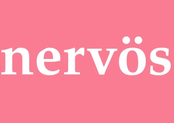 Synonym nervös