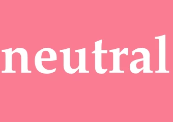 Synonym neutral