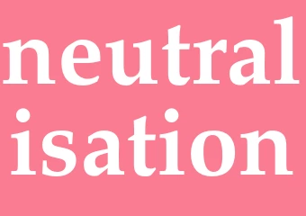 Synonym neutralisation
