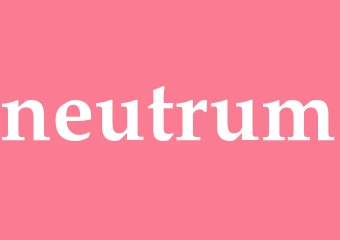 Synonym neutrum