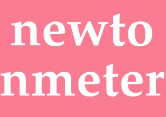 Synonym newtonmeter