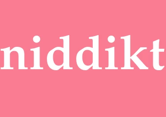 Synonym niddikt
