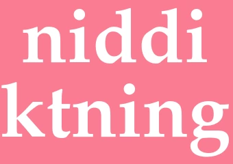 Synonym niddiktning