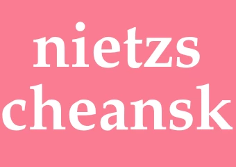 Synonym nietzscheansk