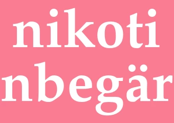 Synonym nikotinbegär