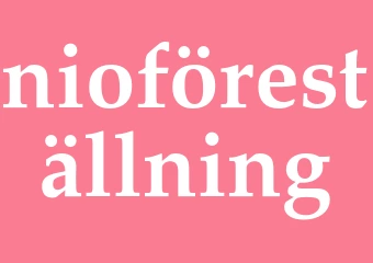 Synonym nioföreställning