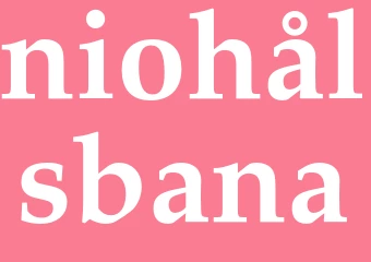 Synonym niohålsbana