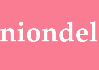 Synonym niondel