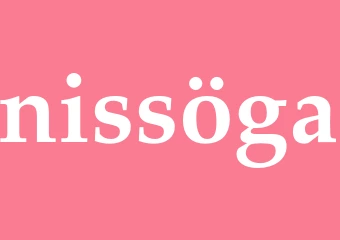Synonym nissöga