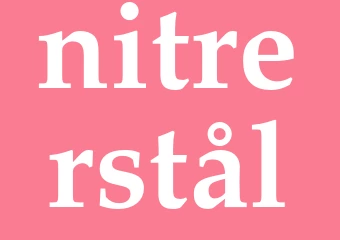 Synonym nitrerstål