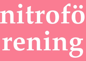Synonym nitroförening