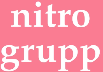 Synonym nitrogrupp