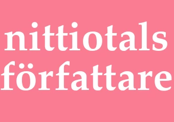 Synonym nittiotalsförfattare