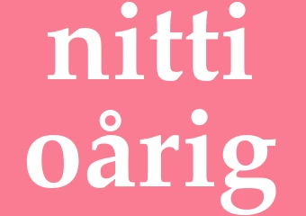 Synonym nittioårig