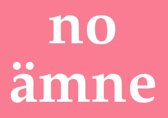 Synonym no-ämne