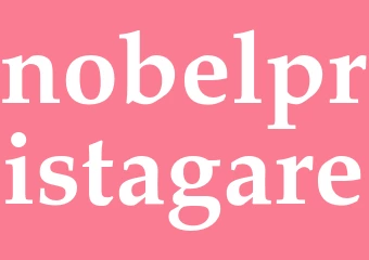 Synonym nobelpristagare