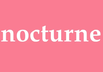 Synonym nocturne