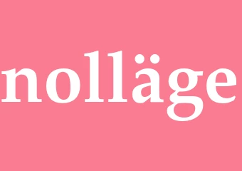 Synonym nolläge