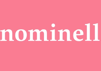 Synonym nominell