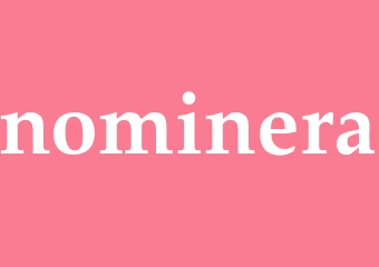 Synonym nominera
