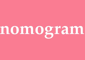 Synonym nomogram