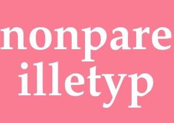 Synonym nonpareilletyp