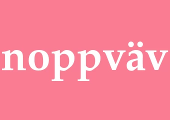 Synonym noppväv