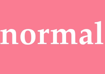 Synonym normal