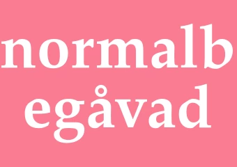 Synonym normalbegåvad