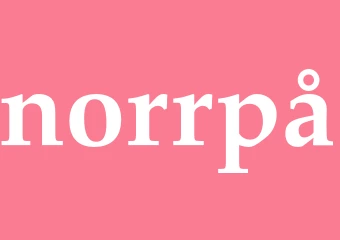 Synonym norrpå