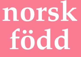 Synonym norskfödd