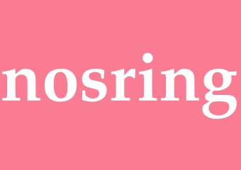 Synonym nosring