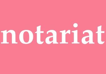 Synonym notariat