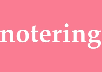 Synonym notering