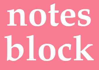 Synonym notesblock