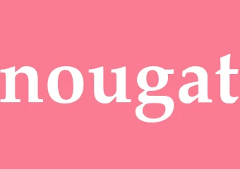 Synonym nougat