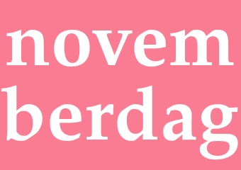 Synonym novemberdag