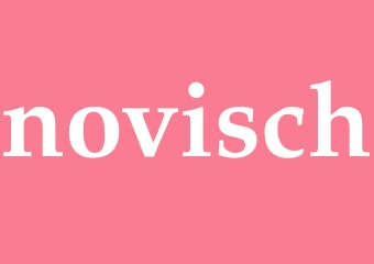 Synonym novisch