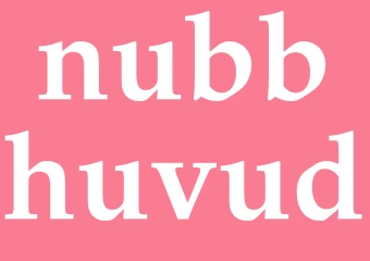 Synonym nubbhuvud