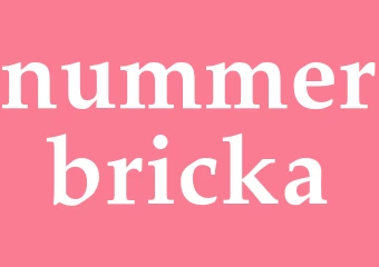 Synonym nummerbricka