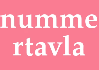 Synonym nummertavla
