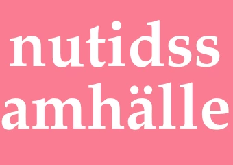Synonym nutidssamhälle
