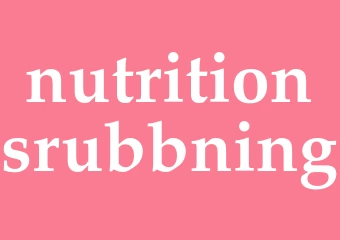 Synonym nutritionsrubbning
