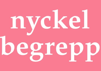Synonym nyckelbegrepp